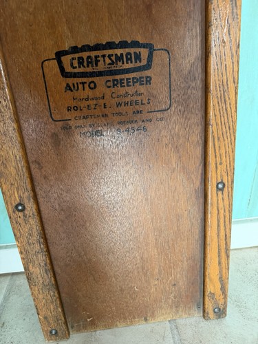 Craftsman creeper - craftsman,