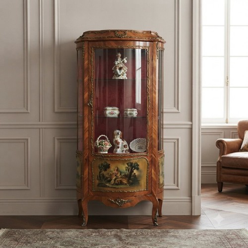 Vitrine ancienne style baroque - style,