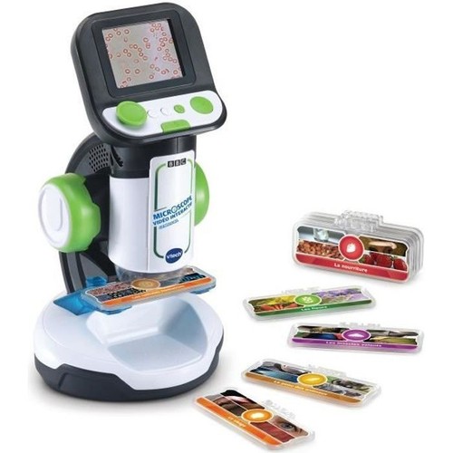 Microscope vidéo interactif - microscope,