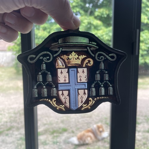 Ancien petit vitrail