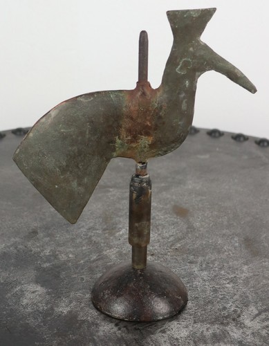 Ancienne girouette coq clocher