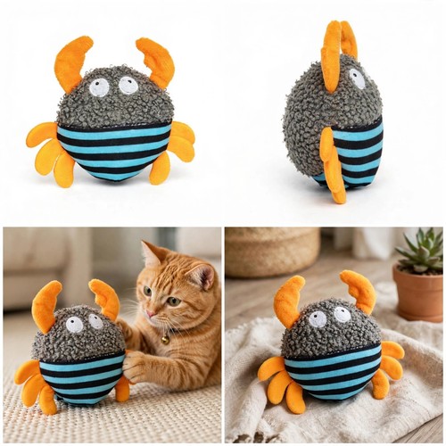 Jouet pour chat crabe trixie - jouet,