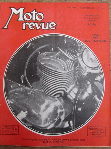 Ancienne revue moto - ancienne,