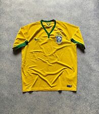 Maillot de football Brésil domicile Coupe du monde 2014 Nike 575280-703 taill...