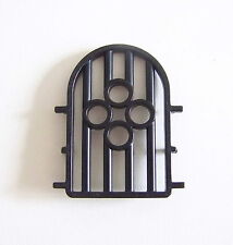 PLAYMOBIL (L3108) MIDDLE AGES - Black Window Grille Castle House Vintage