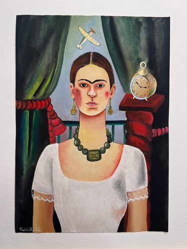 Frida kahlo dessin - kahlo, papier
