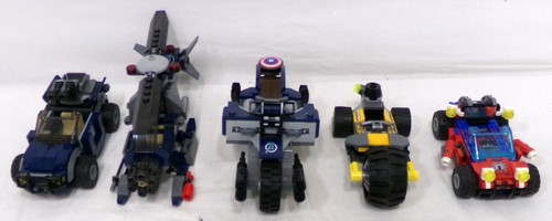 Lot véhicules lego - véhicules, marvel