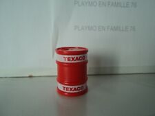 PLAYMOBIL vintage city secours hélicoptère baril fut TEXACO du set 3789 de 1987