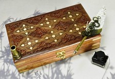 Boîte en bois de copeaux de