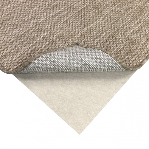 Tapis antidérapant beige doux