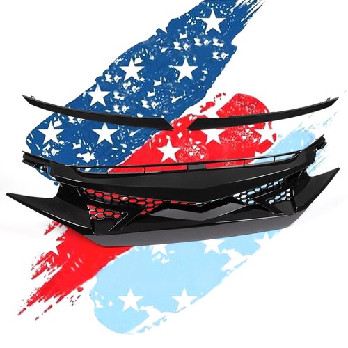 Front bumper grille - front,