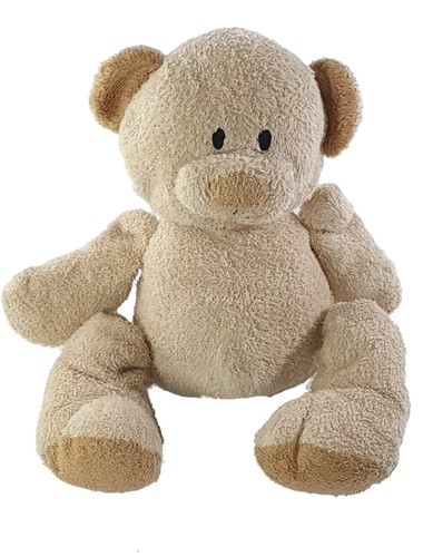 Peluche doudou ours beige