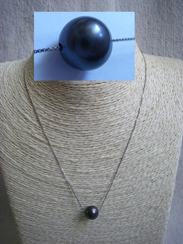 Joli collier pendentif boule - joli,