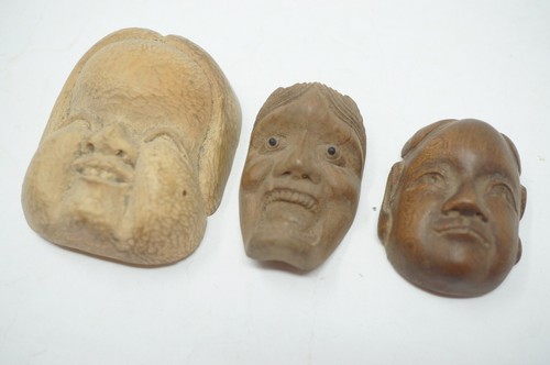 Lot netsuke japonais en - de,