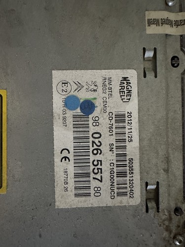 Autoradio rt6 9802655780 - rt6,