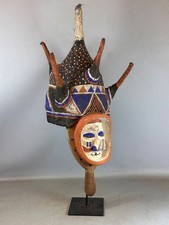250819 - African mukhanda Yaka mask -  Congo.