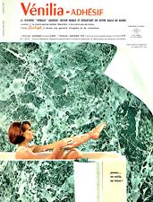 advertising 0922 1964 Venilia-adhesive marble wall covering