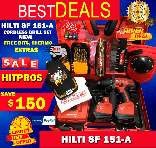 Hilti 151 cordless drill - hilti,