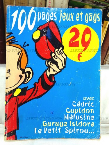 Spirou 196 pages jeux - jeux, et