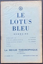Le lotus bleu La revue