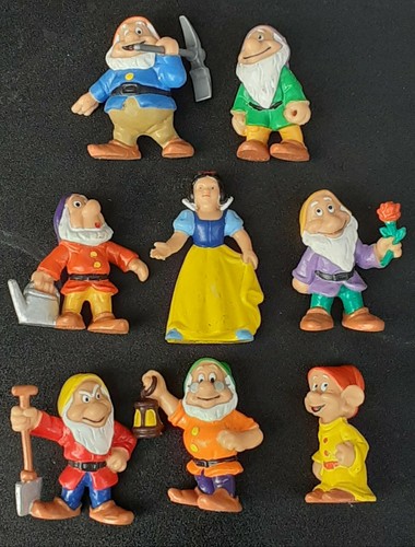 Lot figurines pvc blanche - lot,