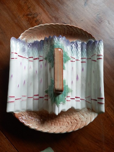 Ancien plat asperges - ancien,