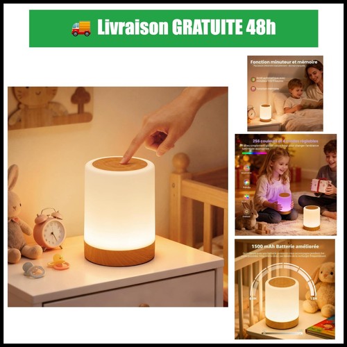 Lampe chevet led - lampe,