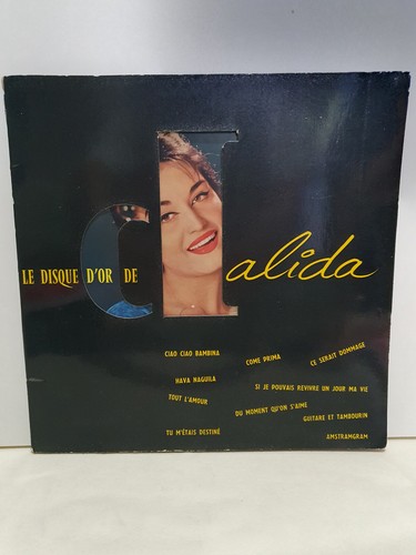 33t dalida le disque - le,