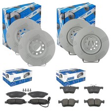 JURID Disques + Revêtements Avant + Arrière Convient pour VW Golf 7 Gti R S3