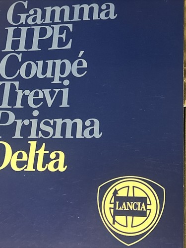 The lancia range coupe gamma - coupe,