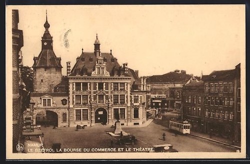 Carte postale namur le - postale, namur,