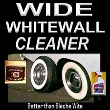 Whitewall tire cleaner, when Bleche Wite Does Not Work 