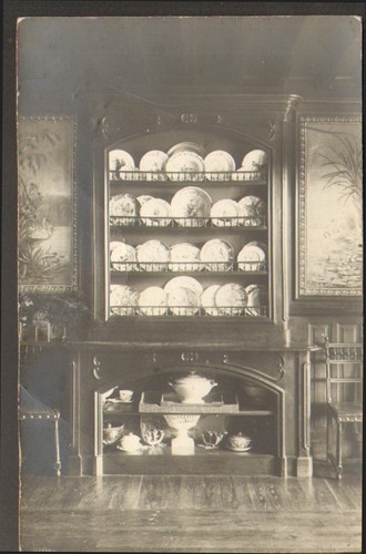 Carte postale photo vaisselier - carte,