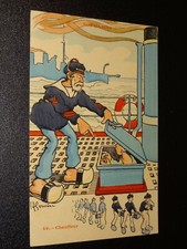 GERVÈSE - NOS MARINS n°49 - DRIVER - OLD POSTCARD