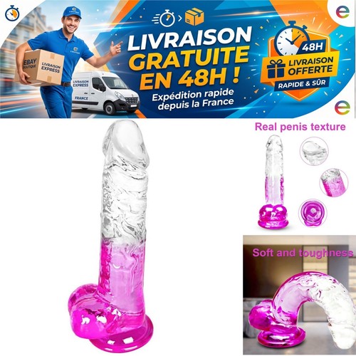 Gode ventouse violet - ventouse,