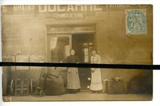 Photo card postcard 69 Devanture trade store DUCCARE VILLEFRANCHE SUR SAONE