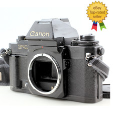 【EXC+5 avec sangle】 Boîtier d'appareil photo argentique Canon New F-1 AE...