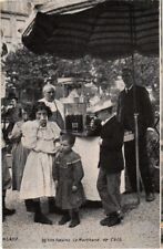 Old postcard Paris Fete Foraine Le Marchand de Coco (1245609)