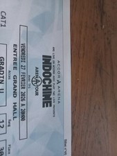billet concert indochine paris
