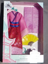 MULAN DISNEY PACK accessoire poupée classique princesse robe Kimono en boite