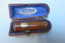 Ancien fume cigare ambre/