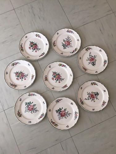 Assiettes dessert vintage en - assiettes,