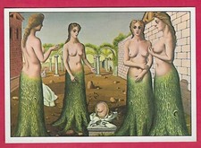 Carte Peinture - Paul DELVAUX