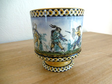 CACHE POT  VASE FAIENCE GIEN
