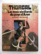 Thorgal T3 EO 1981 - Les trois vieillards du pays d'Aran - Rosinski - Van Hamme