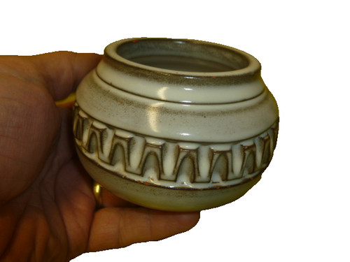 Vase vallauris signé - vase,