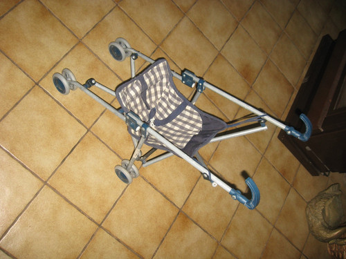 Poussette canne pliable pour - canne,