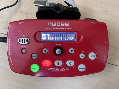 Boss vocal performer - ve-5,