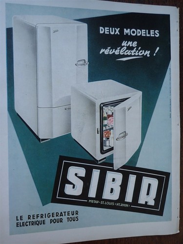 Réfrigérateur sibir roneo - sibir, +