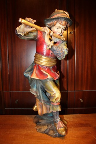 Antique hand carved wood - hand,